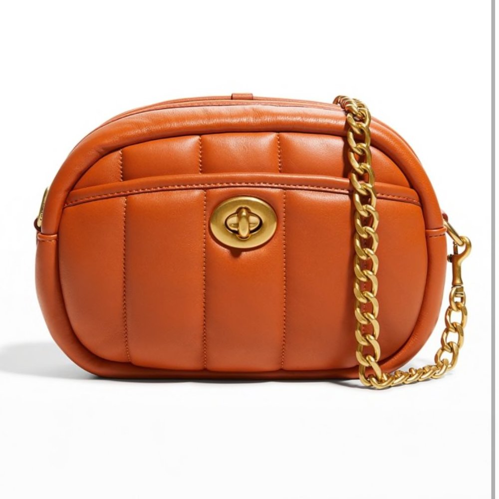 COACH Canyon Quilted Leather Camera Bag